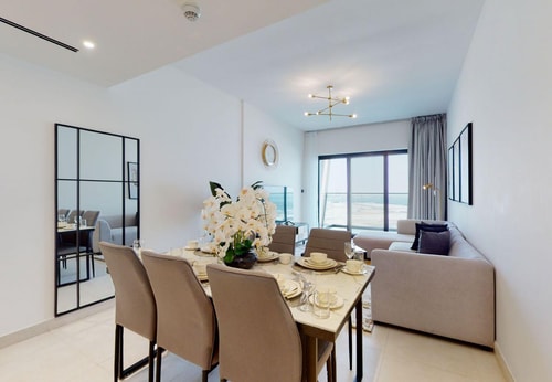 Fully Furnished with Upgraded Amenities 3BR| Binghatti Creek 3 Ultima Homes