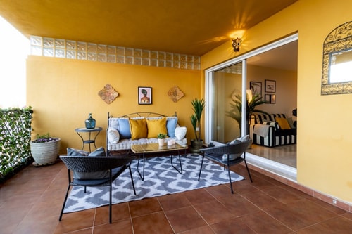 Casa Sol - Duplex penthouse, pool, BBQ, sauna, gym