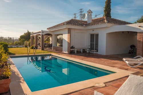 Rosa Blanca- private heated pool, views