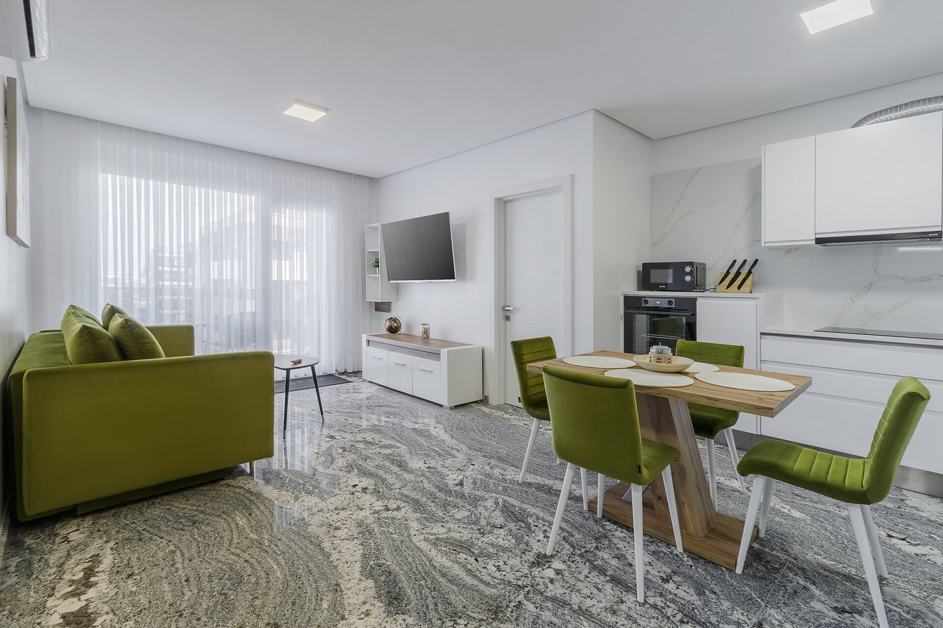 Marble Oasis 6 FlatWhite Properties