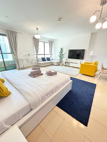 Prime Spacious Studio with Vibrant Vibes in JBR