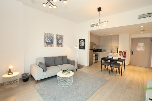 Premium 1BR Retreat | Waters Edge Yas Island