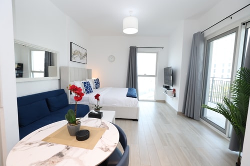 Stylish Yas Island Studio Near SeaWorld