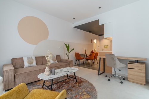 Cozy & Bright-1Bedroom 1Bathroom-Av. de America