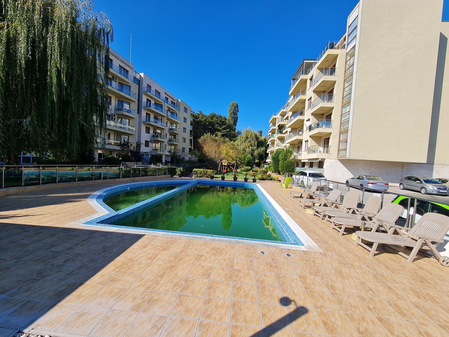 Просторная студия «Мати» в закрытом комплексе 1 Varna Short Rent