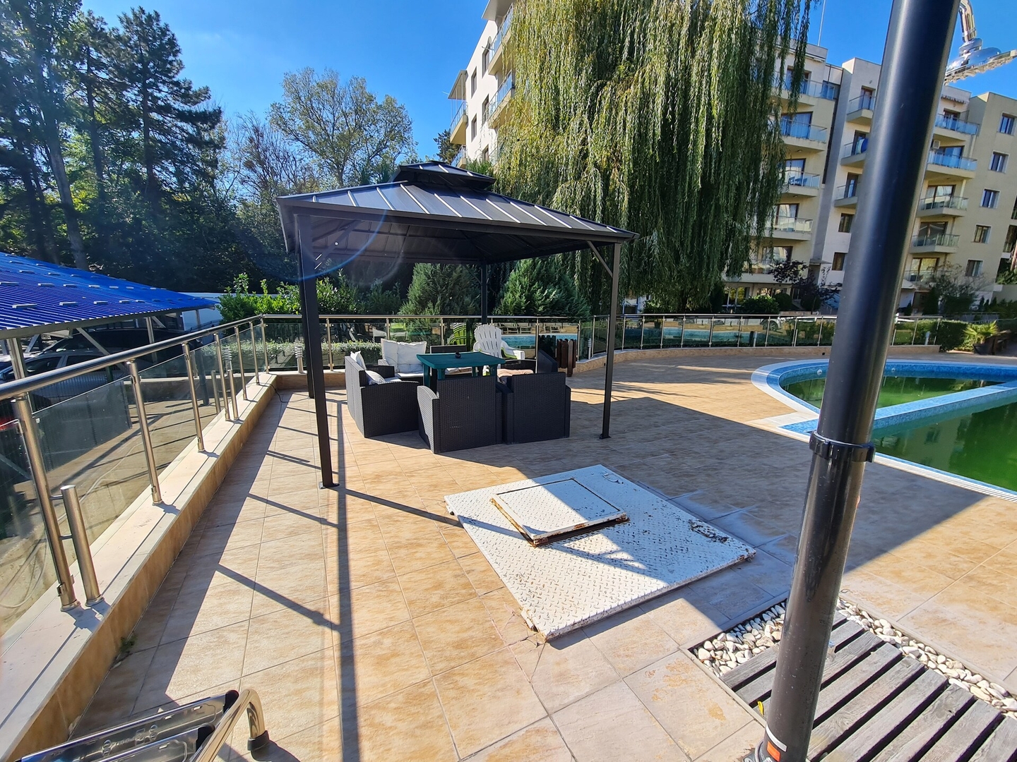 Просторная студия «Мати» в закрытом комплексе 2 Varna Short Rent