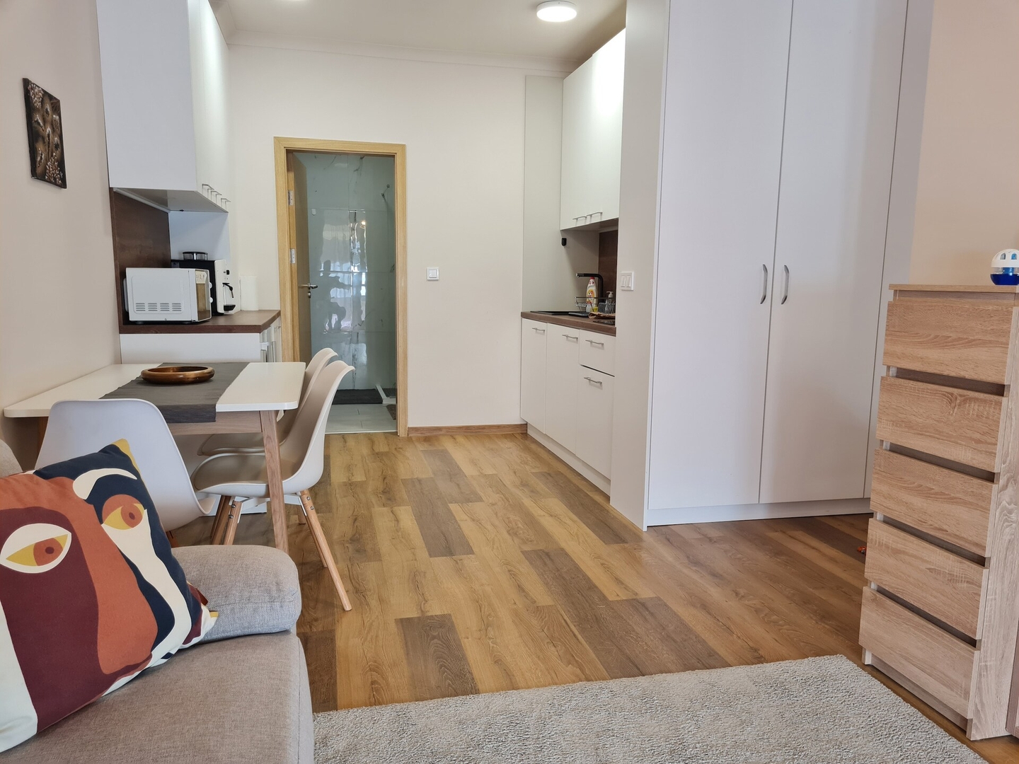 Просторная студия «Мати» в закрытом комплексе 7 Varna Short Rent