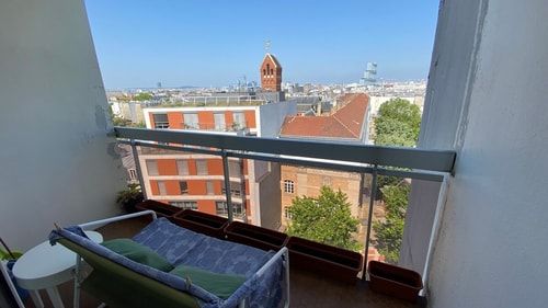 Studio avec Balcon & Vue - Batignolles / Monceau