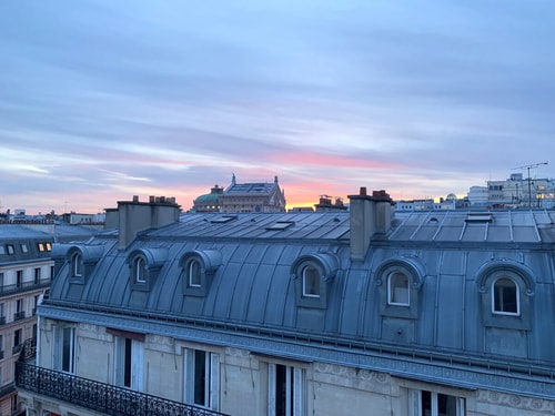 Studio dernier étage & vue - La Fayette / Opéra