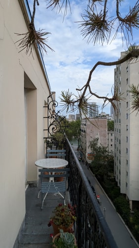 Cocon lumineux au bord du canal • balcon 12m²