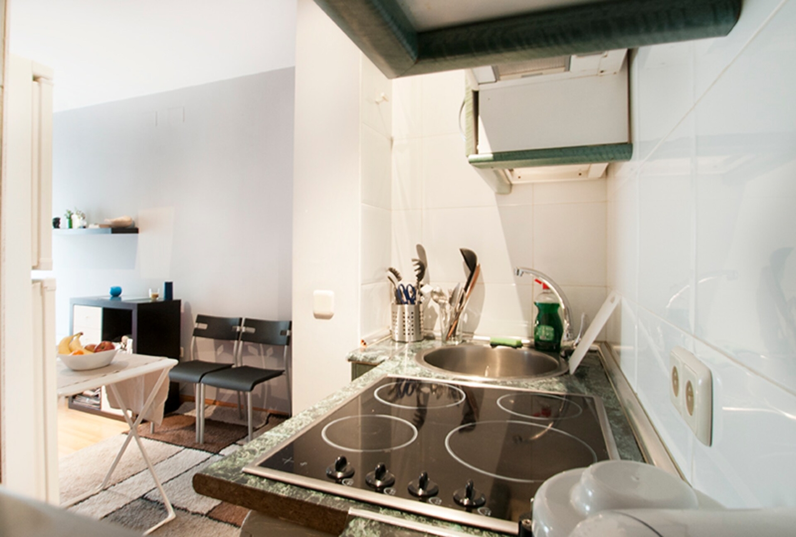 Acogedor  Estudio exterior/ascensor. Amparito 12 Mi casa is your house