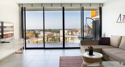 (Safe Room Inside)Sea View with Pool, Gym, Parking