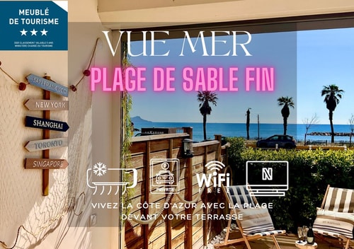 Eclat Marine 3* -Parking-Clim-Plage à 20 mètres CapitalChic Conciergerie