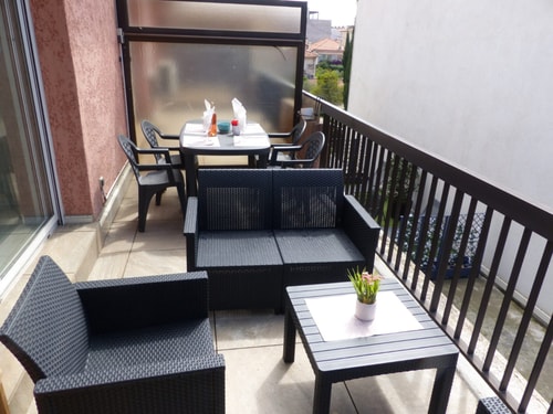 4p apt – terrace, A/C, WiFi – 100m beach 4 CapitalChic Conciergerie