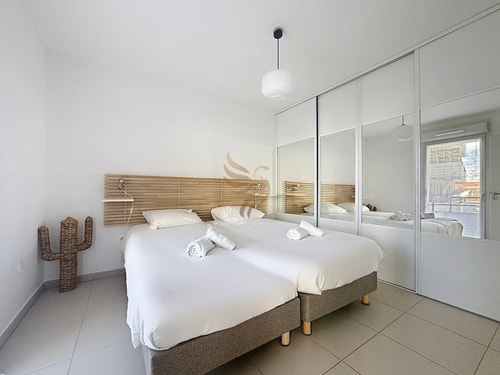 T2 Evasion Azur, 4p, sea view, terrace, parking 8 CapitalChic Conciergerie