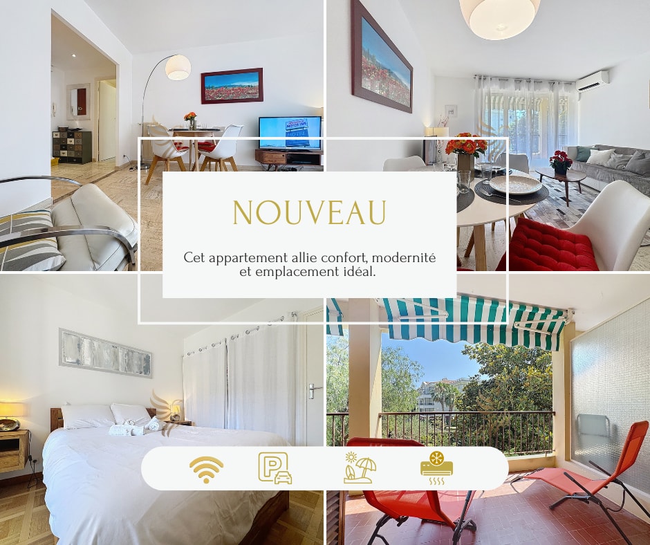 Mimosas Getaway • 2-room apartment + terrace, park CapitalChic Conciergerie