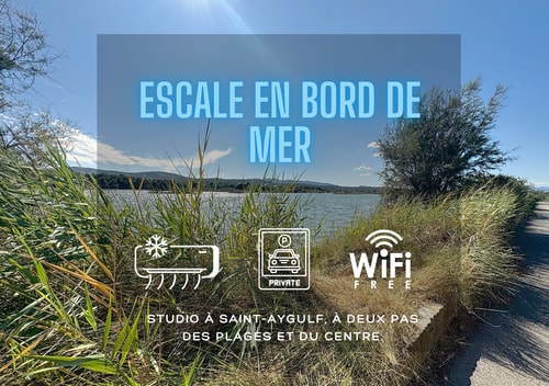 Studio 4 pers-wifi-mer-étang à St-Aygulf 3 CapitalChic Conciergerie
