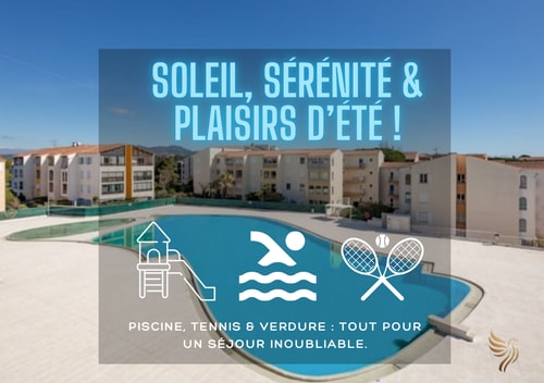 Blue Lagon–4 peopl–Piscine-Tennis 4 CapitalChic Conciergerie