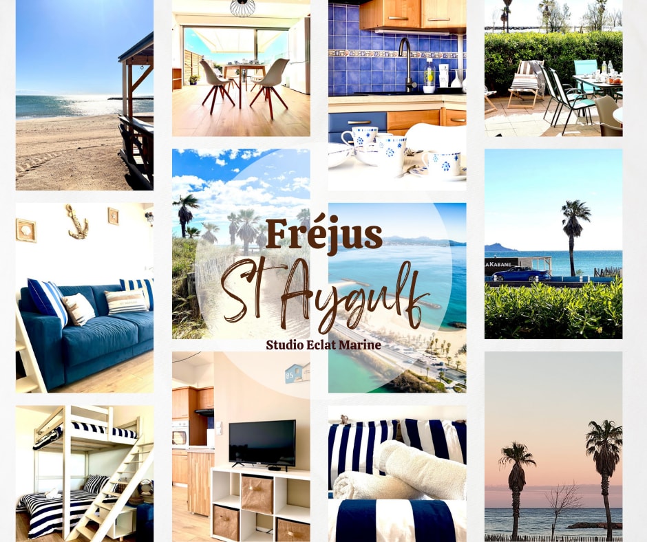 Eclat Marine 3*-Park- AC-Beach 20 meters away CapitalChic Conciergerie