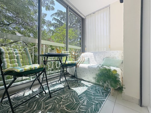 Studio 201 – 2 pers Confort, terrasse-véranda-wifi CapitalChic Conciergerie