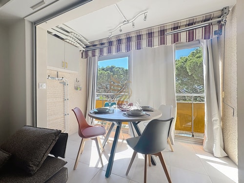 Studio Coco'B, 4p, A/C, Wi-Fi, beach 500m, parking 6 CapitalChic Conciergerie