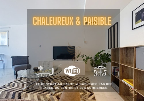 Charming 2-room apt, sleeps 4, garden, WiFi 2 CapitalChic Conciergerie