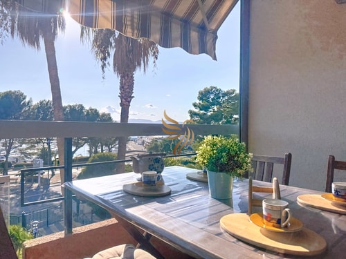 CapRaphéa T2 with seaview,balcony,parking,AC. 1 CapitalChic Conciergerie