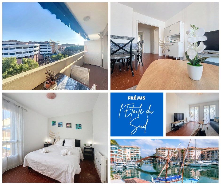 2-room, 4 guests, beach/port 5 min, Wi-Fi, parking CapitalChic Conciergerie