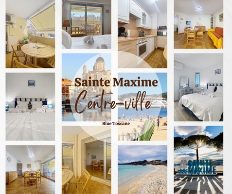 Blue Toscane • T2 + terrasse, garage et Wi-Fi CapitalChic Conciergerie