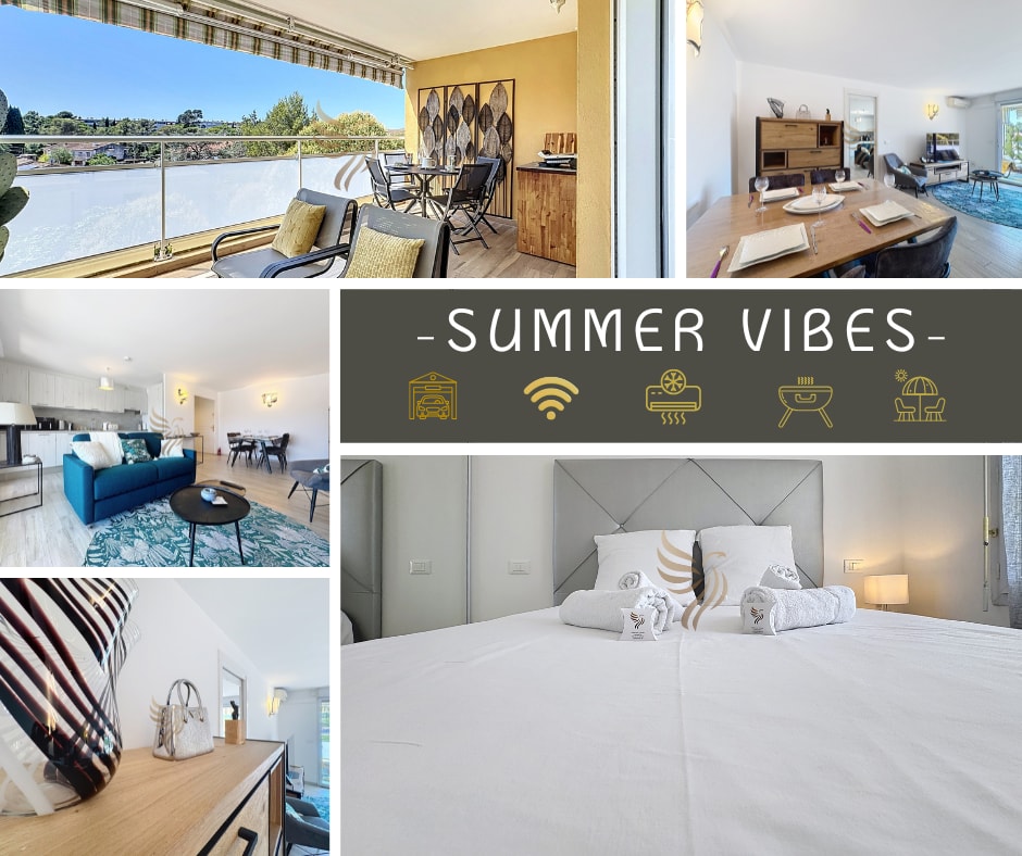 Serenity Getaway–4 people–WiFi–Terrace–Garage CapitalChic Conciergerie