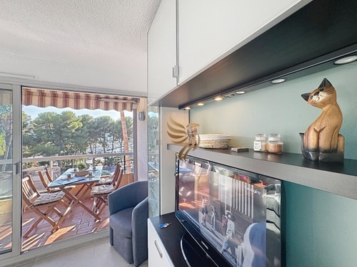 CapRaphéa T2 with seaview,balcony,parking,AC. 30 CapitalChic Conciergerie