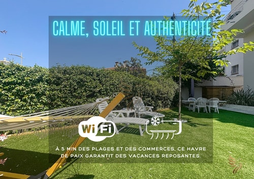 T3 private garden 2 steps from the center-Clim 1 CapitalChic Conciergerie