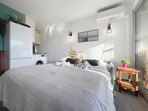 CapRaphéa T2 with seaview,balcony,parking,AC. 38 CapitalChic Conciergerie