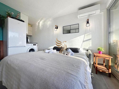 CapRaphéa T2 with seaview,balcony,parking,AC,WIFI. 39 CapitalChic Conciergerie