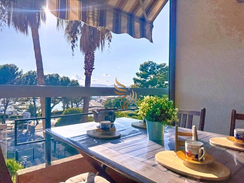 CapRaphéa T2,Vue mer, balcon, parking, CLIM, WIFI. CapitalChic Conciergerie