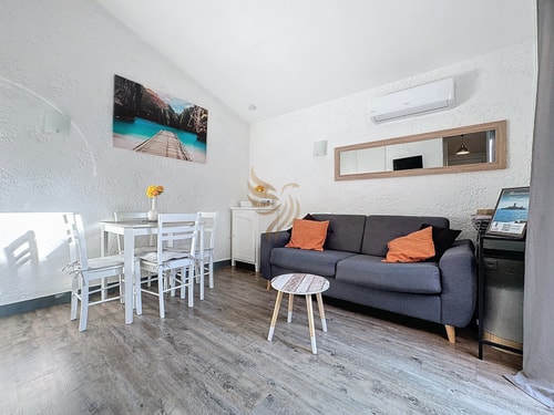 Charming 2-room, terrace, pool, parking, near sea 6 CapitalChic Conciergerie