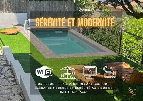 HorizSky Villa, 6p, 3BR, pool, WiFi 3 CapitalChic Conciergerie