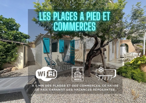Villa 6pers-wifi-parking-jardin CapitalChic Conciergerie