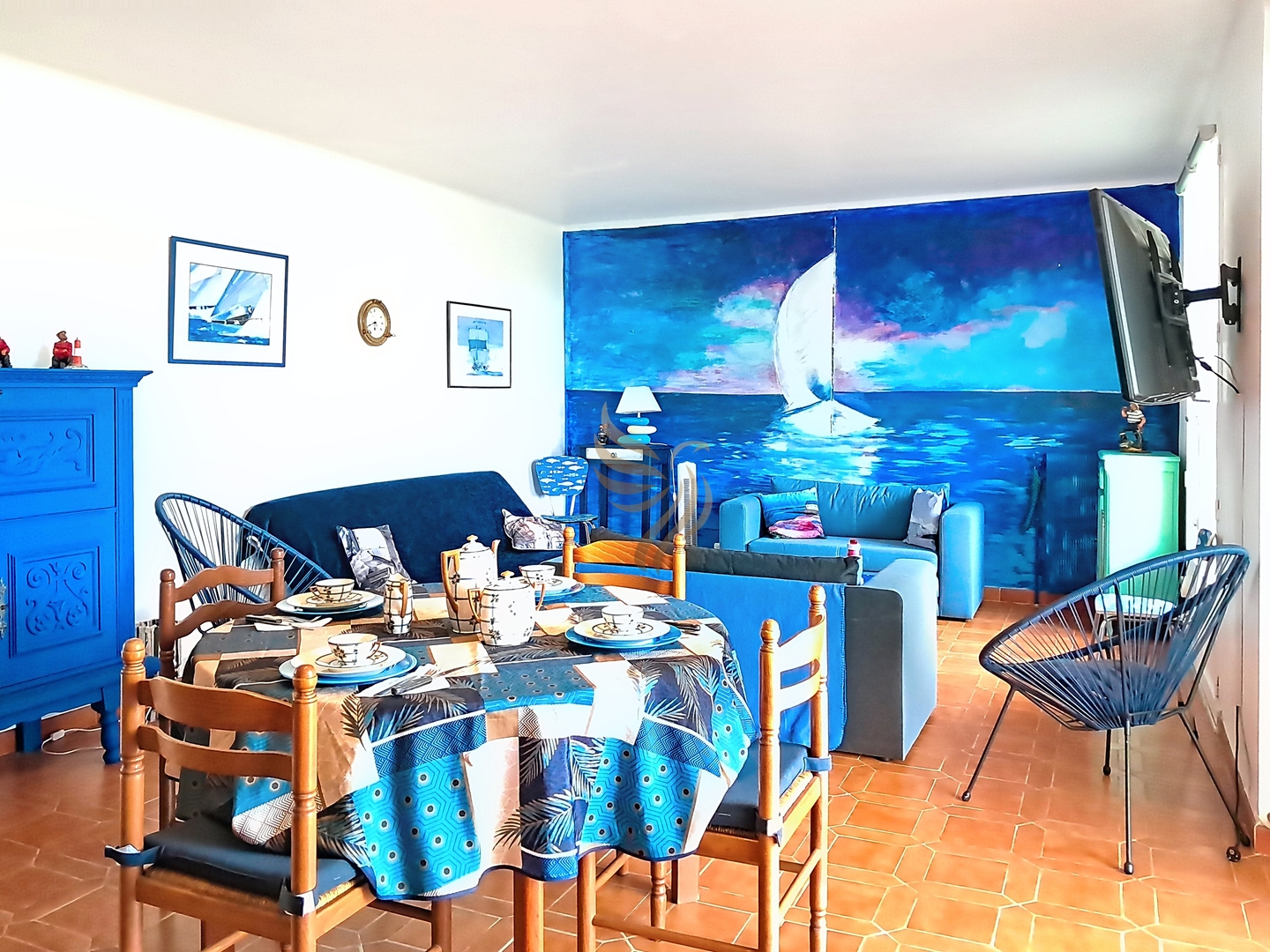 Escale Marine Apartment - Sleeps 6 - Park view CapitalChic Conciergerie