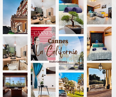 StudioCalifornia-Parking-Plages 15 min walk 1 CapitalChic Conciergerie