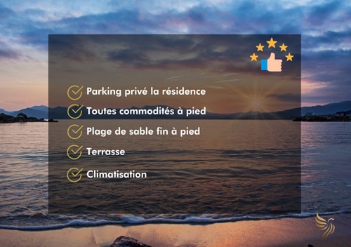 Apt 3BR – WiFi, sea view, parking, 3min to beach 19 CapitalChic Conciergerie