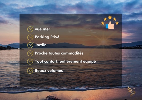 2-bedroom apartment – sleeps 4 – Sea view 51 CapitalChic Conciergerie