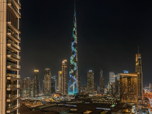 Burj Khalifa -New Year Show, Dubai Mall 5 * Hotel