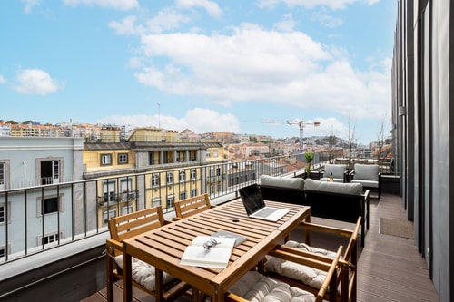 6AA · Liberdade Boutique@ Rooftop / Chic Condo / Parking 2 Hansi Home