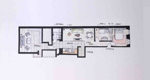 Alameda Garden@ luxurious apartment with terrace 25 Hansi Home