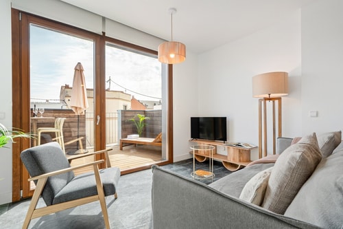 Ático luminoso con terraza en Tetuán, Madrid