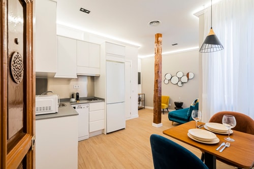 Encantador apartamento en el corazón de Madrid.