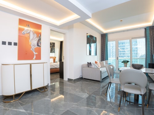 Cozy and Uniquely Furnished | 1BR Dubai Marina