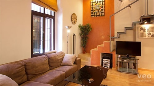 Duplex.Loft lujo centro . WIFI, A/C, y calefaccion