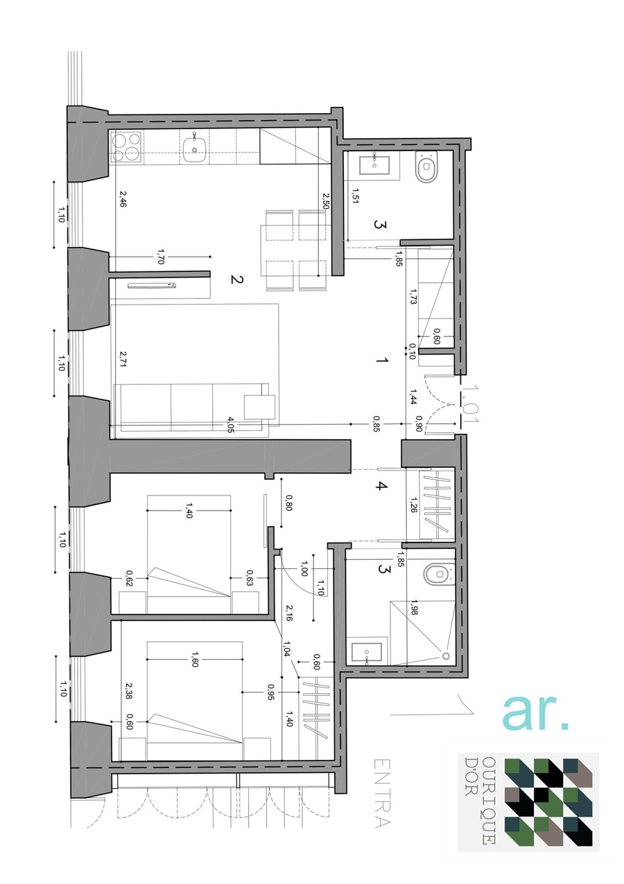 Apartment 101 • Lisbon • 2 bedrooms • Elevator•A/C gallery image 6